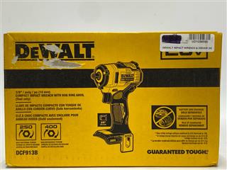 NEW OPEN BOX DeWalt DCF913B 20V Brushless 3/8